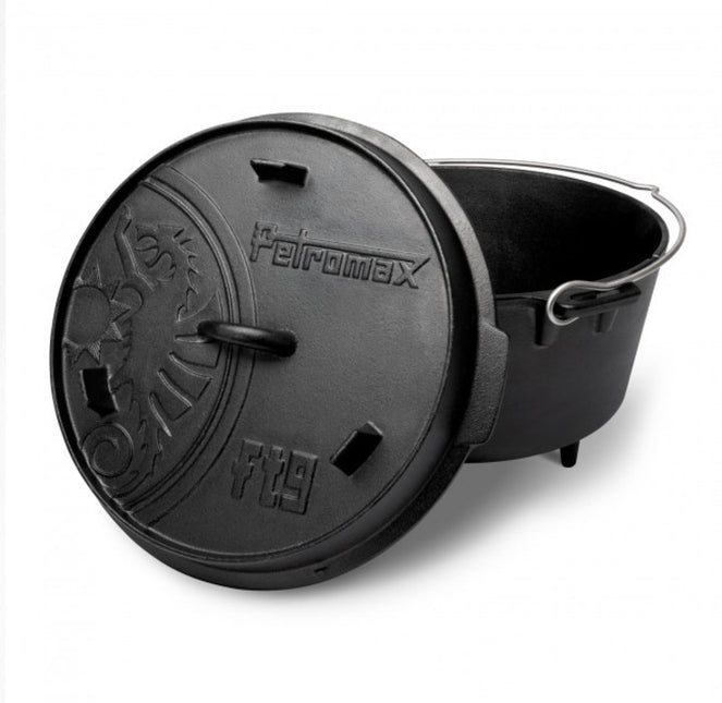 Petromax 9 Quarts / 7,5 Liter  Dutch Oven met 3 pootjes