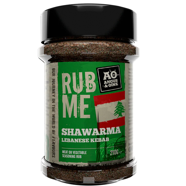 Angus&amp;Oink (Rub Me) Shawarma Herbs Lebanese Kebab 220 grams