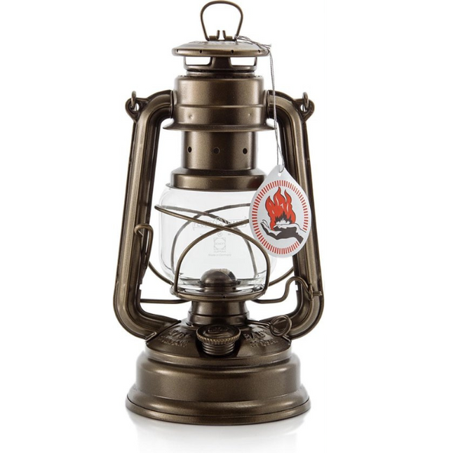 Original Feuerhand Storm Lantern Bronze