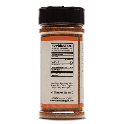 Cattleman's Grill 'Smoky Chipotle' Coffee Steak Seasoning 11.8 oz