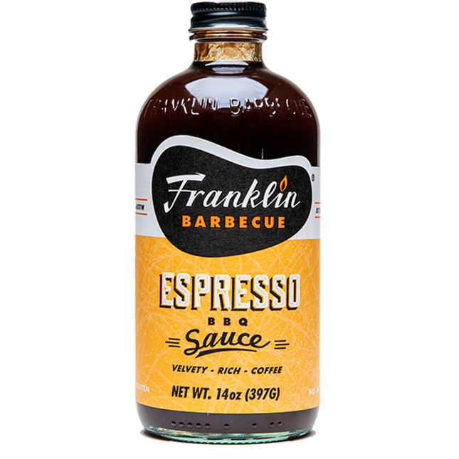 Franklin Barbecue Espresso BBQ Sauce 14 oz