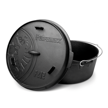 Petromax 12Quarts / 10.8 liter Dutch Oven without Legs