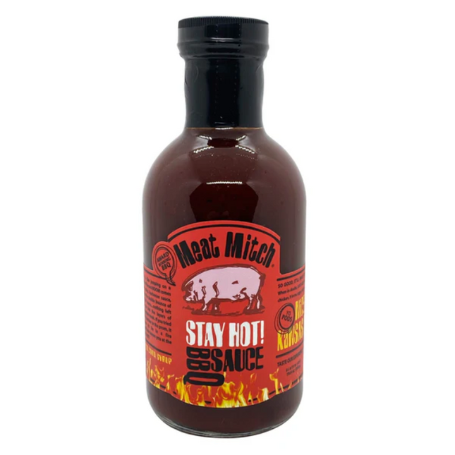 Meat Mitch Stay Hot! BBQ Sauce 19oz