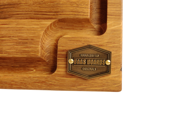 Boss Boards Oak Wooden Cutting Board 49 x 40 x 4 cm 