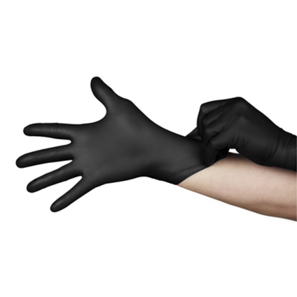 Hakoh Nitrile Glove 100 Pieces XL Black