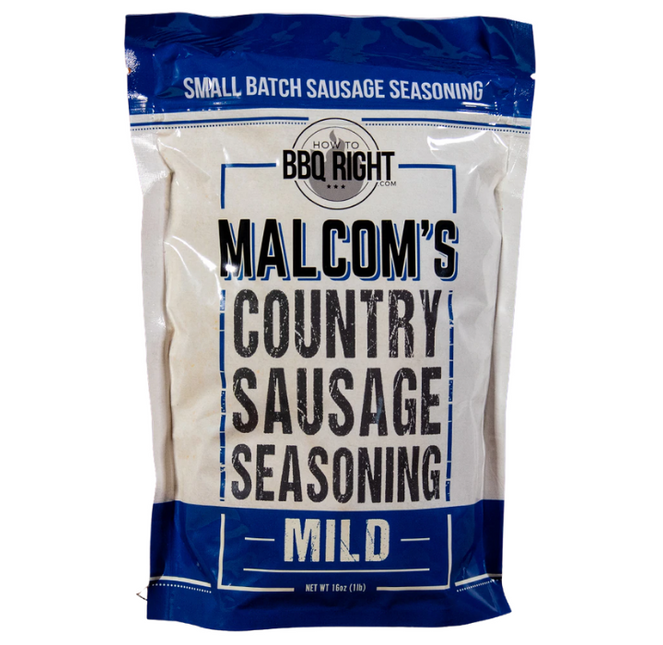 Malcom’s Mild Country Sausage Sesoning 16 oz