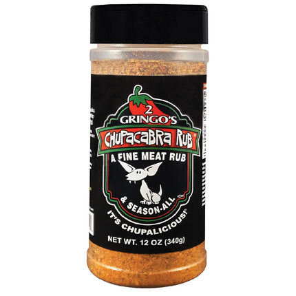 2 Gringos Chupacabra BBQ Rub 12oz