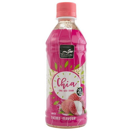 Tropical Chia Seed Drink Lychee