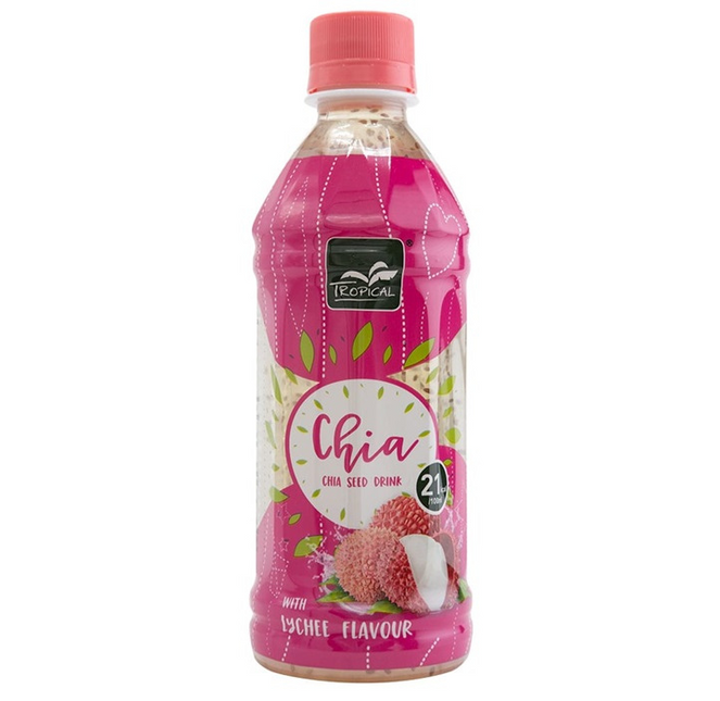 Tropical Chia Seed Drink Lychee