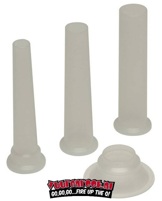 Porkert Enterprise 8 PVC Sausage Filling Pipes Set with Adapter