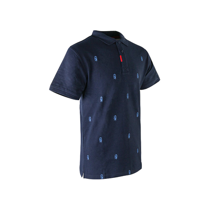 Big Green Egg Golf-Poloshirt Marineblau