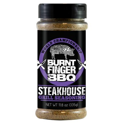 Burnt Finger BBQ Steakhouse Grill Seasoning 11.8 oz