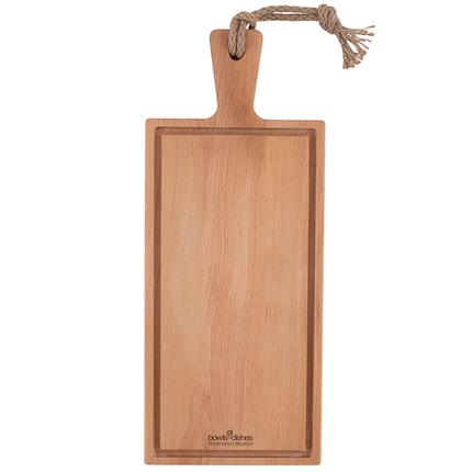 Pure Wood Beech Steak Board 49 x 20 x 2 cm