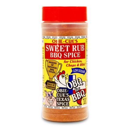 Obie Cue's Sweet Rub BBQ Spice 12oz