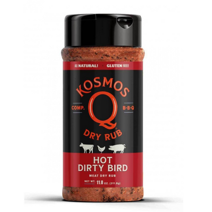 Kosmos Dirty Bird Hot BBQ Rub 11oz