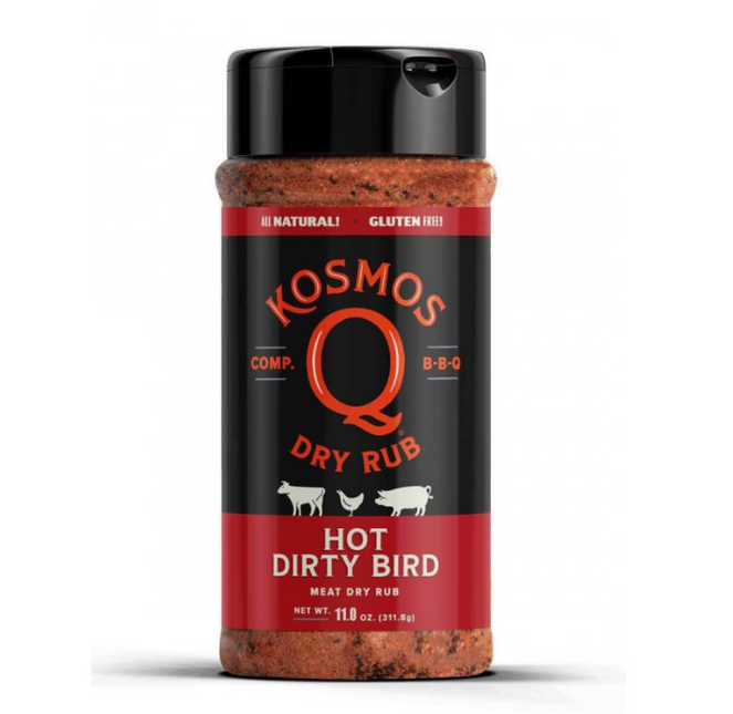 Kosmos Dirty Bird Hot BBQ Rub 11oz