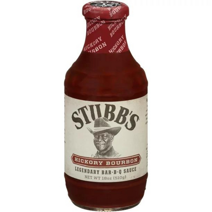 Stubb's Hickory Bourbon BBQ Sauce 18oz