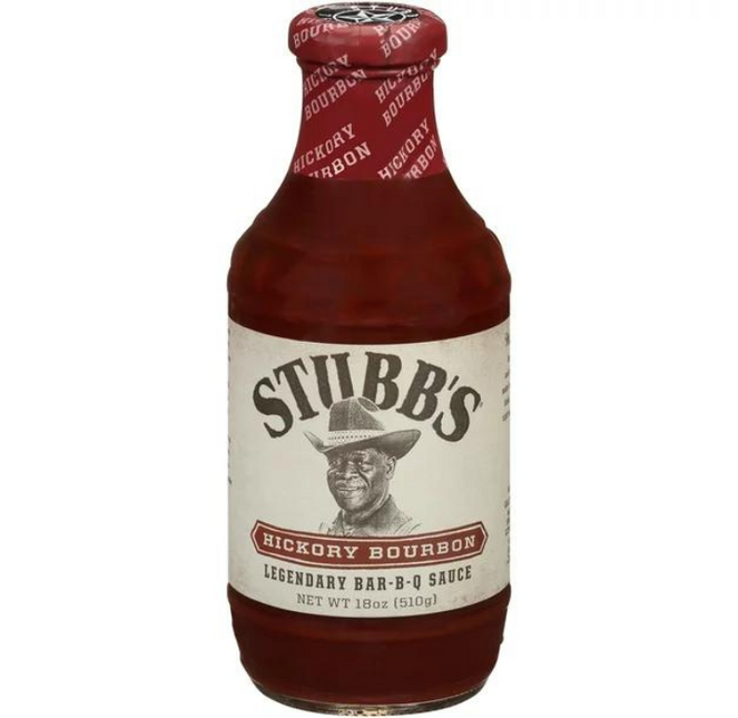 Stubb's Hickory Bourbon BBQ Sauce 18oz