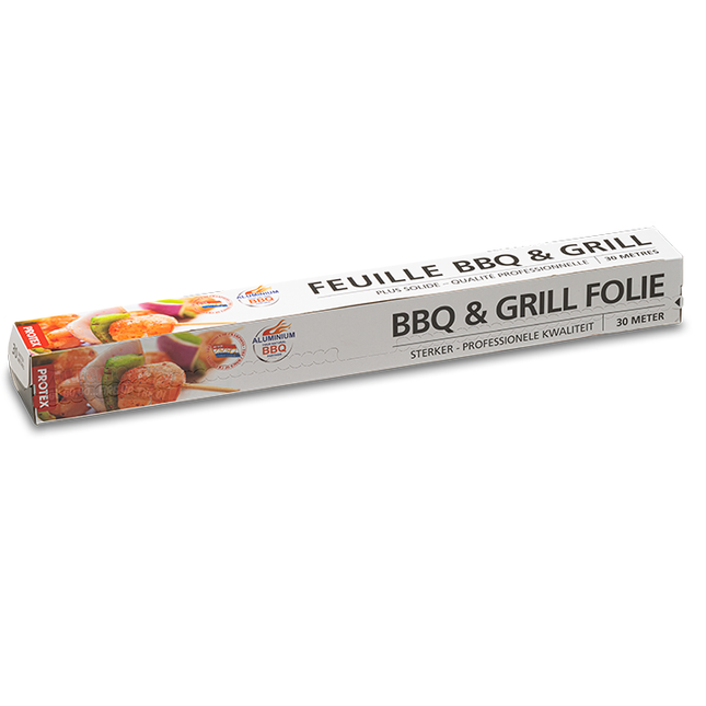 Extra dicke ProTex BBQ-Aluminiumfolie, 30 Meter