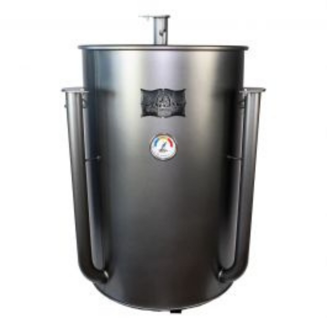 Gateway Drum Smoker – 55 Gallonen, matte Holzkohle, ohne Platte