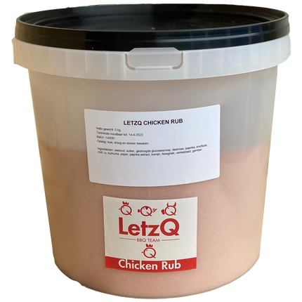 LetzQ Award Winning Chicken Rub 5 kg