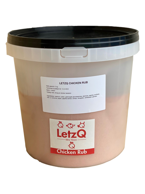 LetzQ Award Winning Chicken Rub 5 kg