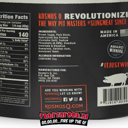 Kosmos Pork Brine Injection 16oz