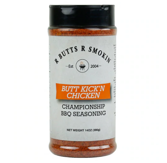 R Butts R Smokin' Butt Kick'n Chicken BBQ Rub 13oz