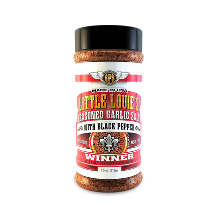 Big Poppa Smokers Little Louie's Garlic Seasoned Salt with Pepper (Beef / Brisket Rub) 7,5oz