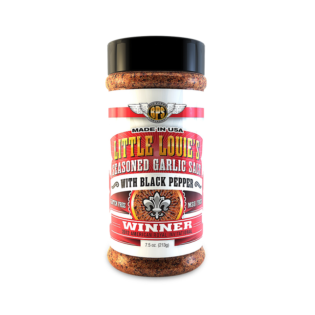 Big Poppa Smokers Little Louie's Garlic Seasoned Salt with Pepper (Beef / Brisket Rub) 7,5oz