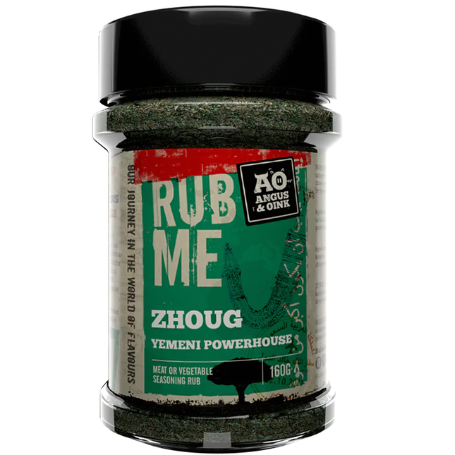 Angus&amp;Oink (Rub Me) Zhoug Seasoning 160 grams