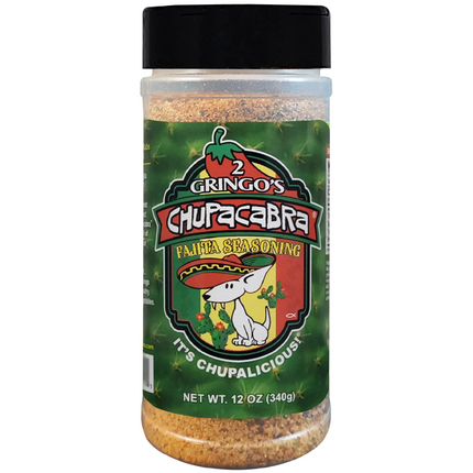 2 Gringos Chupacabra Fajita Seasoning 12 oz