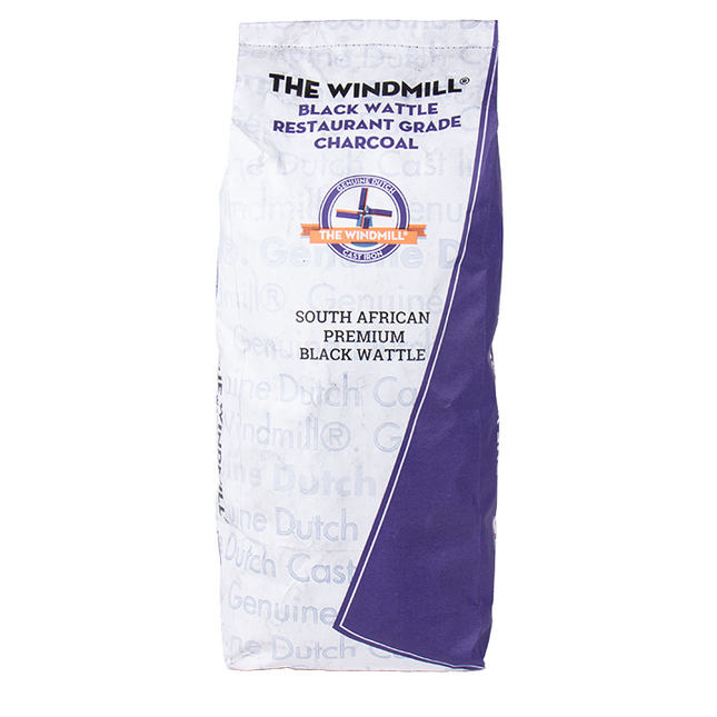 The Windmill Restaurant Grade South African Black Wattle Charcoal 6 kg