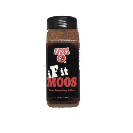 Sweet Smoke Q ‘If It Moos’ Beef Seasoning & Rub 11.5 oz