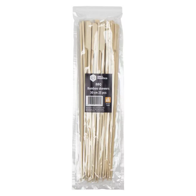 Grill Fanatics Bamboo Skewers 30 cm 25 pieces