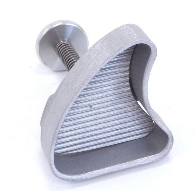 Aluminum Hamburger Press Cutlet Shape 110 x 95 mm