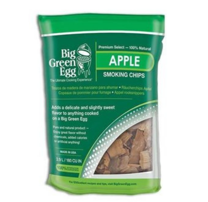 Big Green Egg Apple Smoking Chips 2.9 Liters