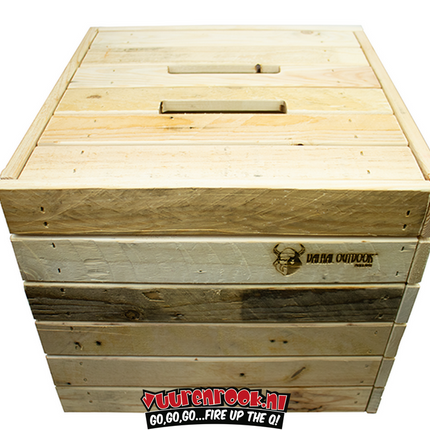 Valhal Outdoor-Aufbewahrungsbox aus Holz