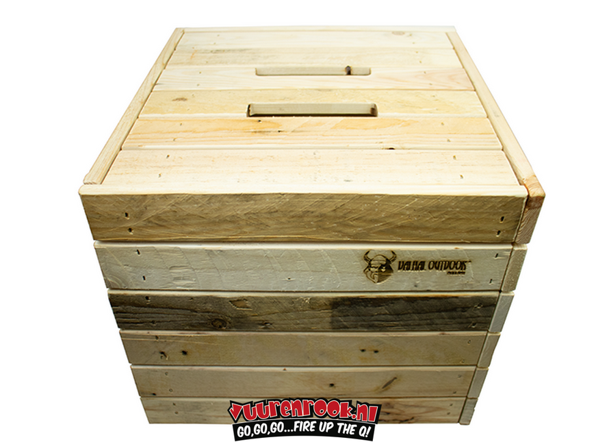 Valhal Outdoor-Aufbewahrungsbox aus Holz