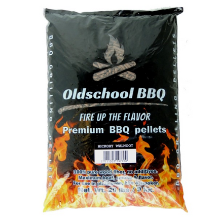 Oldschool BBQ Hickory Walnut Pellets 9 kg