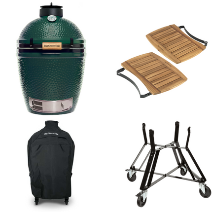 Big Green Egg Medium + Nest + Mates + Cover