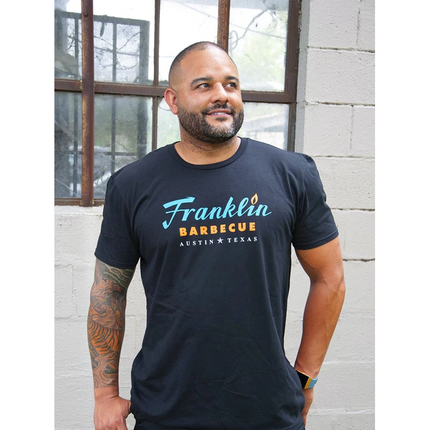 Franklin Barbecue T-Shirt Black