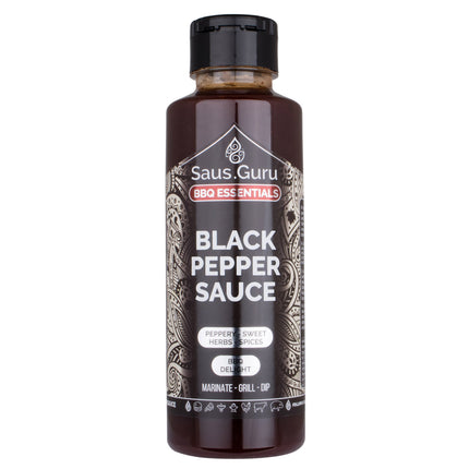 Sauce.Guru Black Pepper BBQ Sauce 500 ml