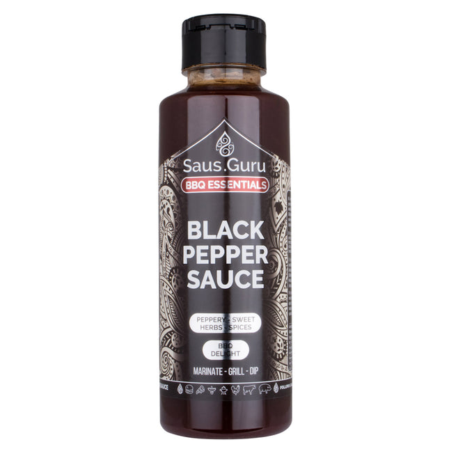 Sauce.Guru Black Pepper BBQ Sauce 500 ml