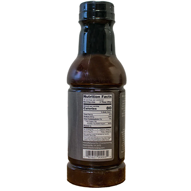 Checkered Pig Competition BBQ Sauce 16 oz