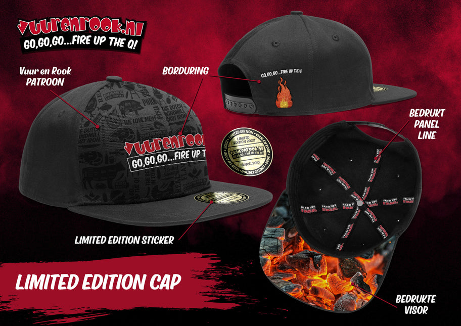 Vuur&Rook Limited Edition Custom Made Cap - Limited Edition