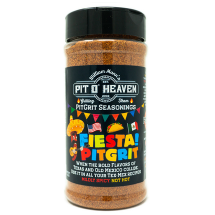 Pit O Heaven Fiesta Pit Grit Rub 12 oz