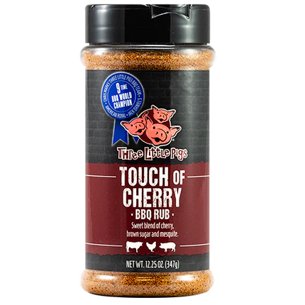 Three Little Pigs Touch of Cherry BBQ Rub 6.5oz