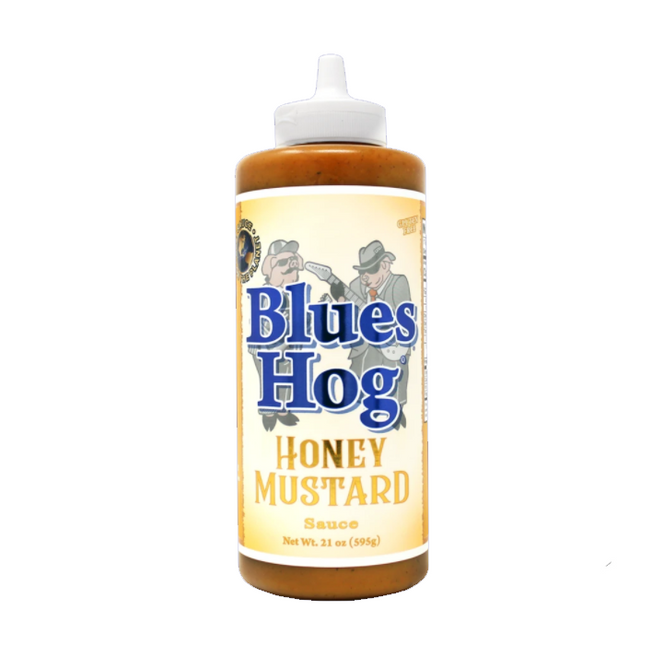 Blues Hog Honey Mustard Squeeze Bottle 21 oz