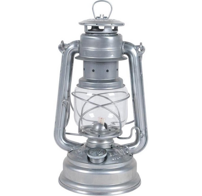 Original Feuerhand Storm Lantern Zinc